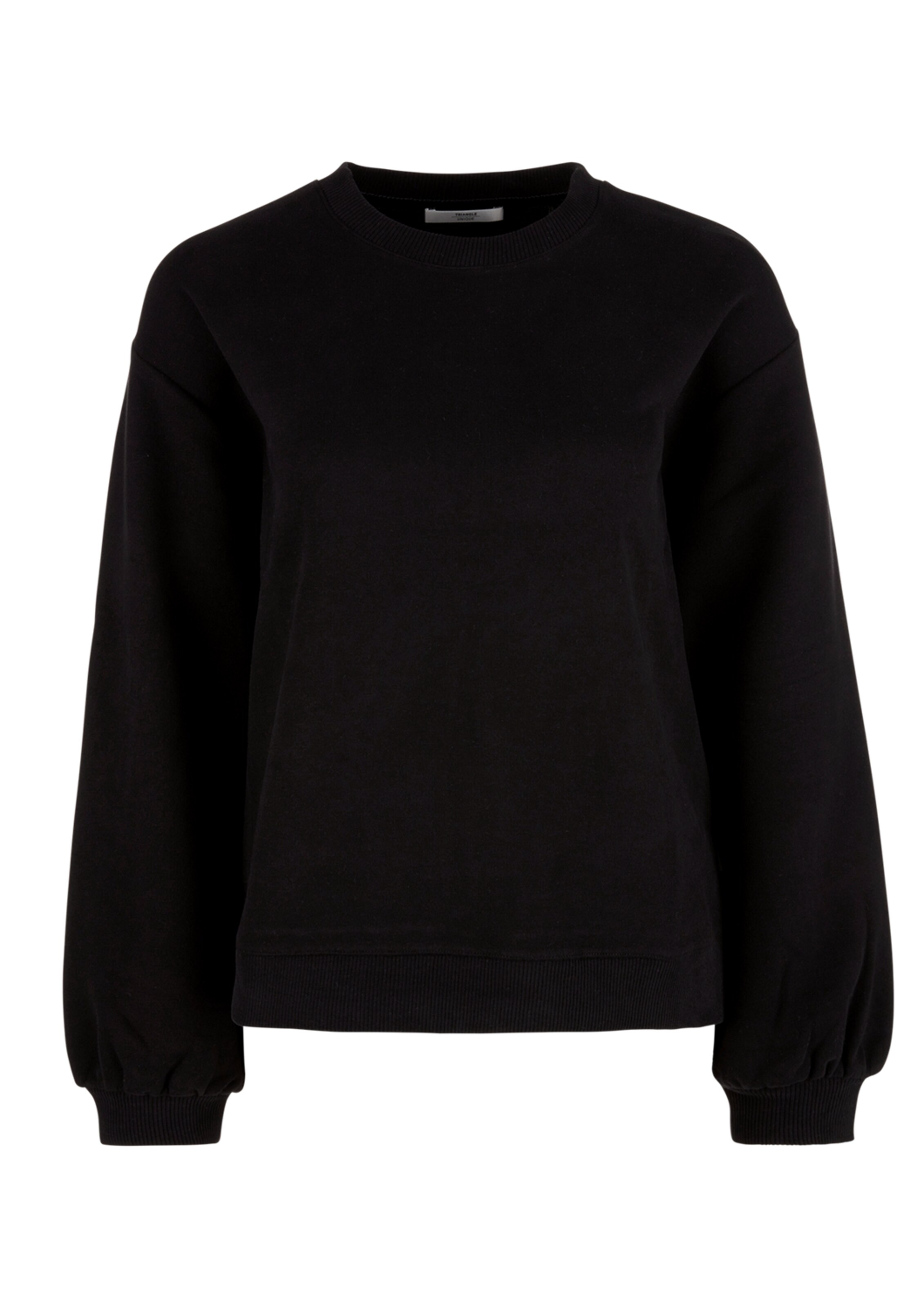 TRIANGLE - Sweatshirt in schwarz