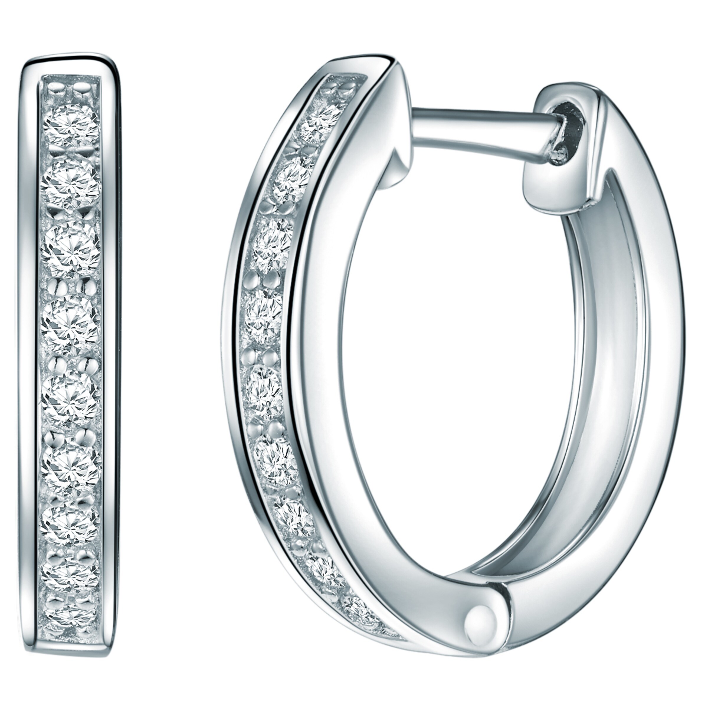 Rafaela Donata Oorbellen in Zilver: voorkant