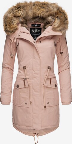 Parka d’hiver 'Rosinchen' NAVAHOO en rose : devant