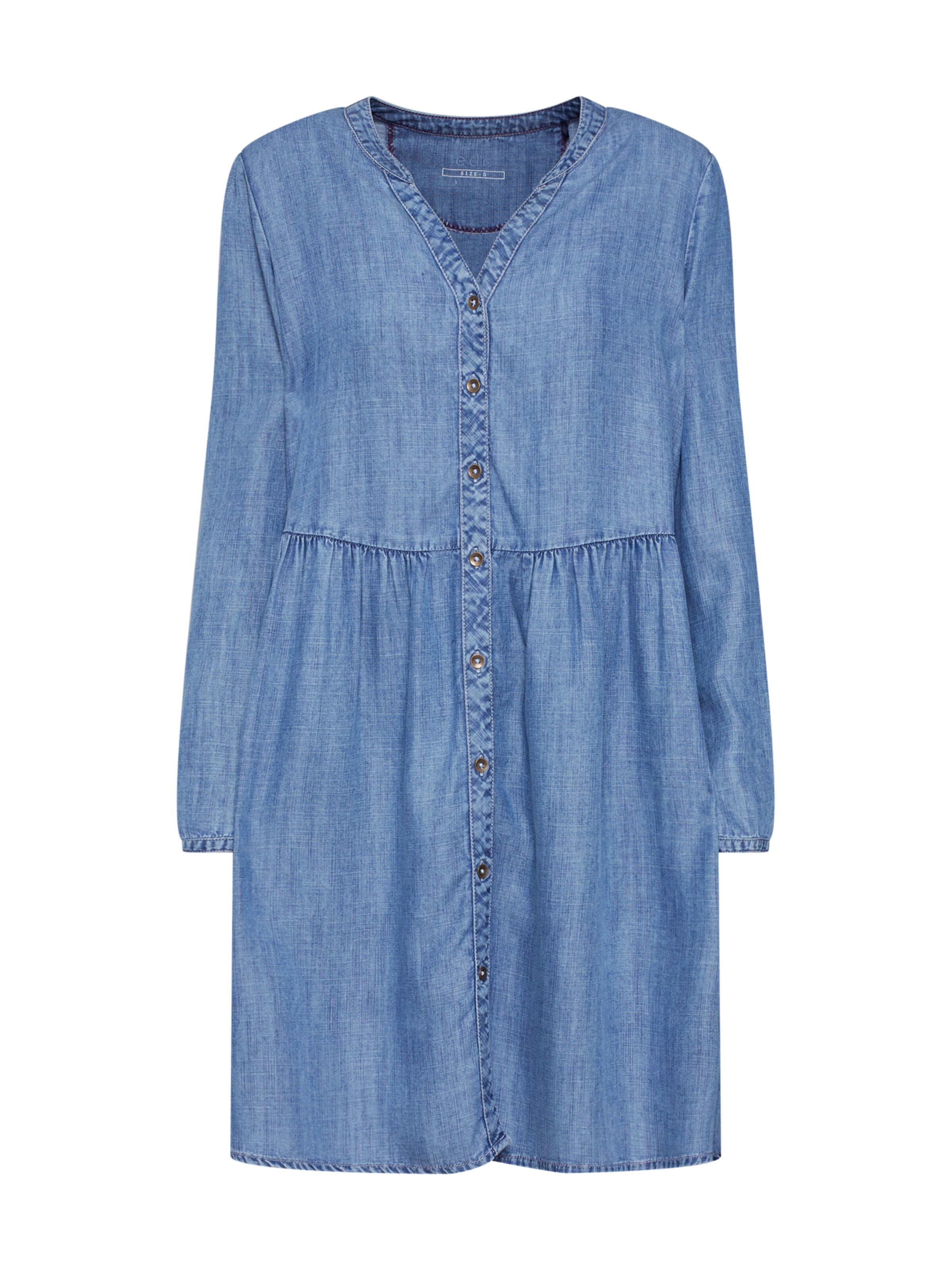 EDC BY ESPRIT - Kleid in blue denim