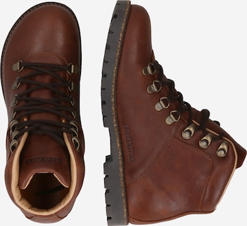 BIRKENSTOCK Lace-Up Boots 'Jackson' in Brown