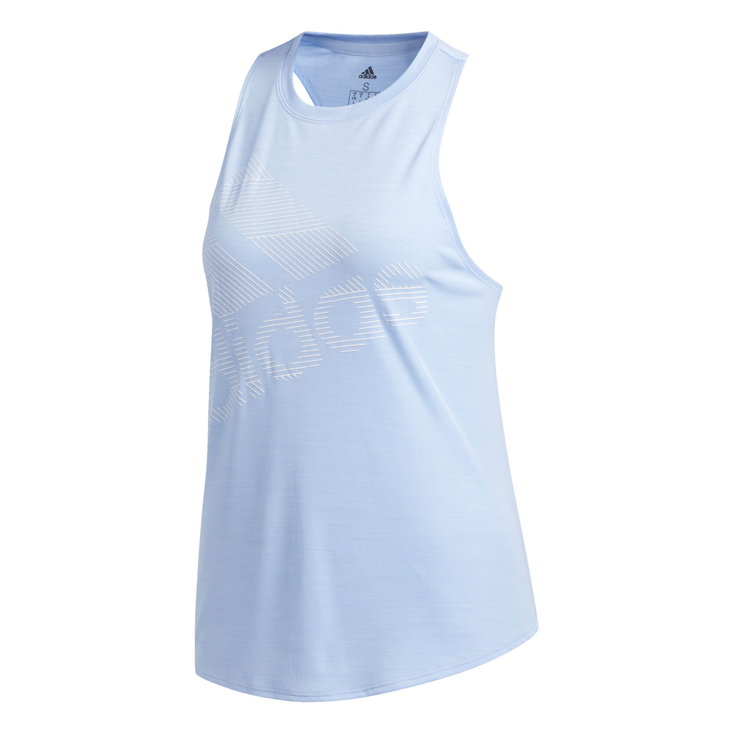 ADIDAS PERFORMANCE - Tank Top 'Badge of Sport' in hellblau