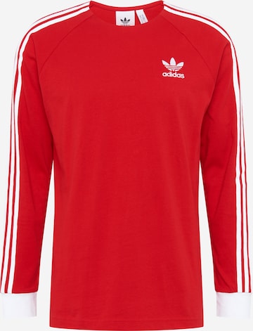 ADIDAS ORIGINALS Regularny krój Koszulka w kolorze czerwony: przód