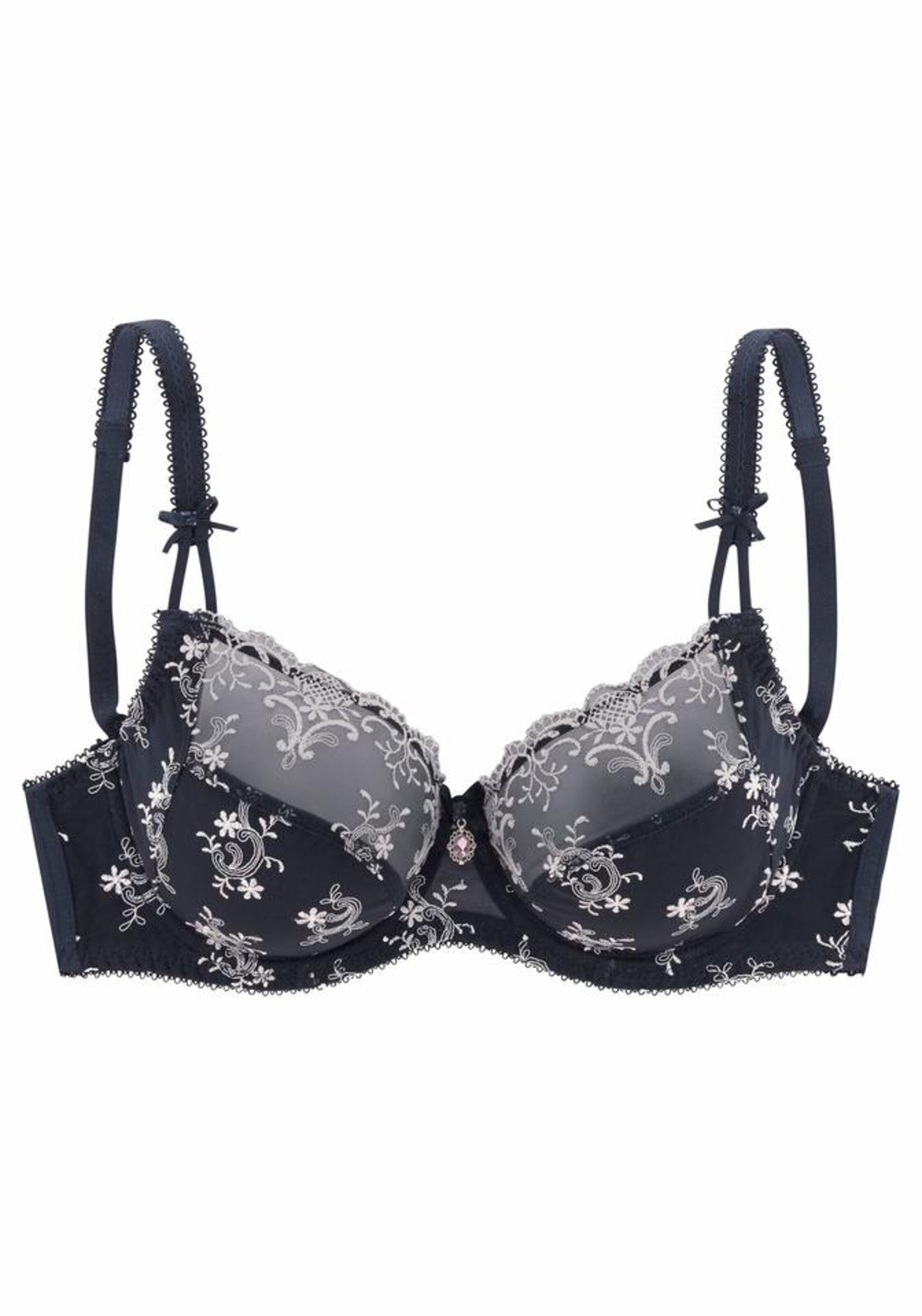 NUANCE - Bügel-BH in marine