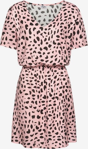 BUFFALO Letní šaty – pink: přední strana