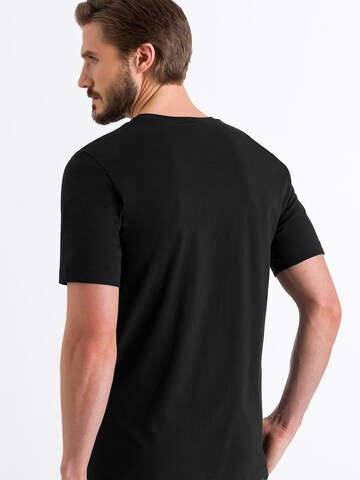 Hanro T-Shirt in Schwarz