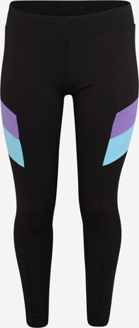 Urban Classics Skinny Leggings in Zwart: voorkant