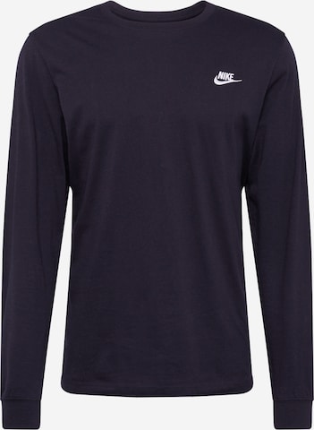 Tricou 'Club' de la Nike Sportswear pe negru: față