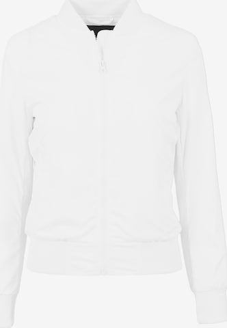 Urban Classics Between-Season Jacket in White: front