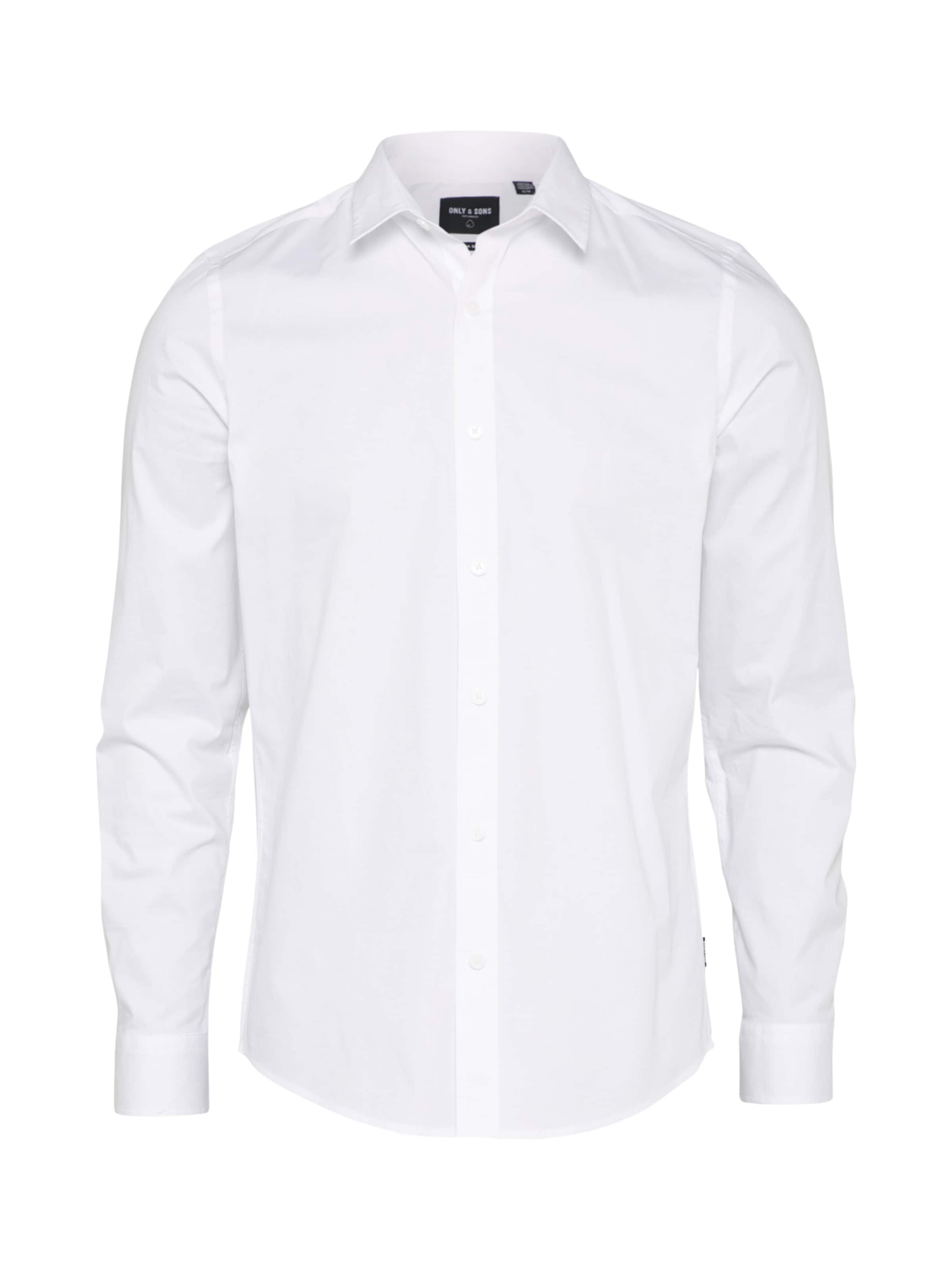 Only & Sons - Overhemd 'ALFREDO' in de kleur Wit