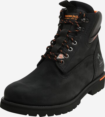 Bottines à lacets PANAMA JACK en noir : devant