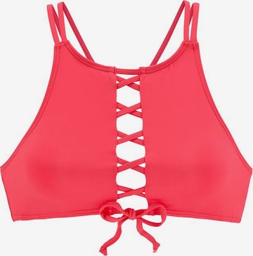 Top per bikini 'Perfect' di BENCH in rosso: frontale