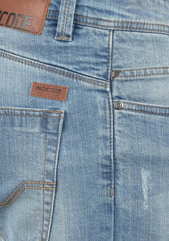 Coupe slim Jean 'Quebec' INDICODE JEANS en bleu