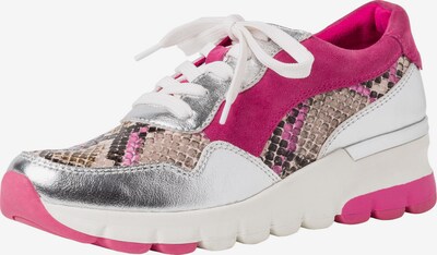 JANA Sneakers in Pink / Silver / White, Item view