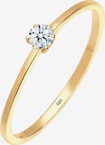 Elli DIAMONDS Ring in Gold: predná strana