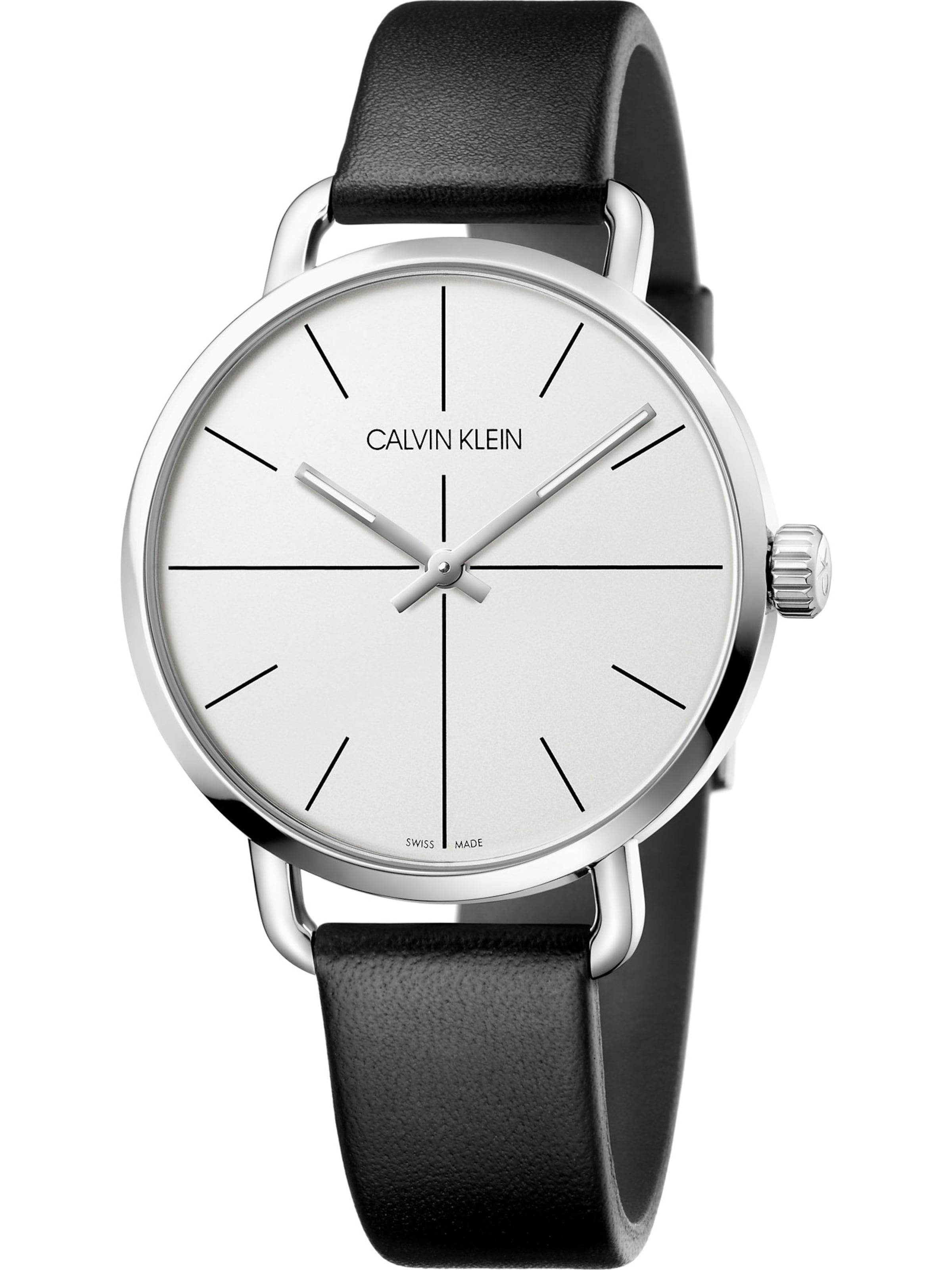 Männer Uhren Calvin Klein Uhr in Schwarz - RR12910