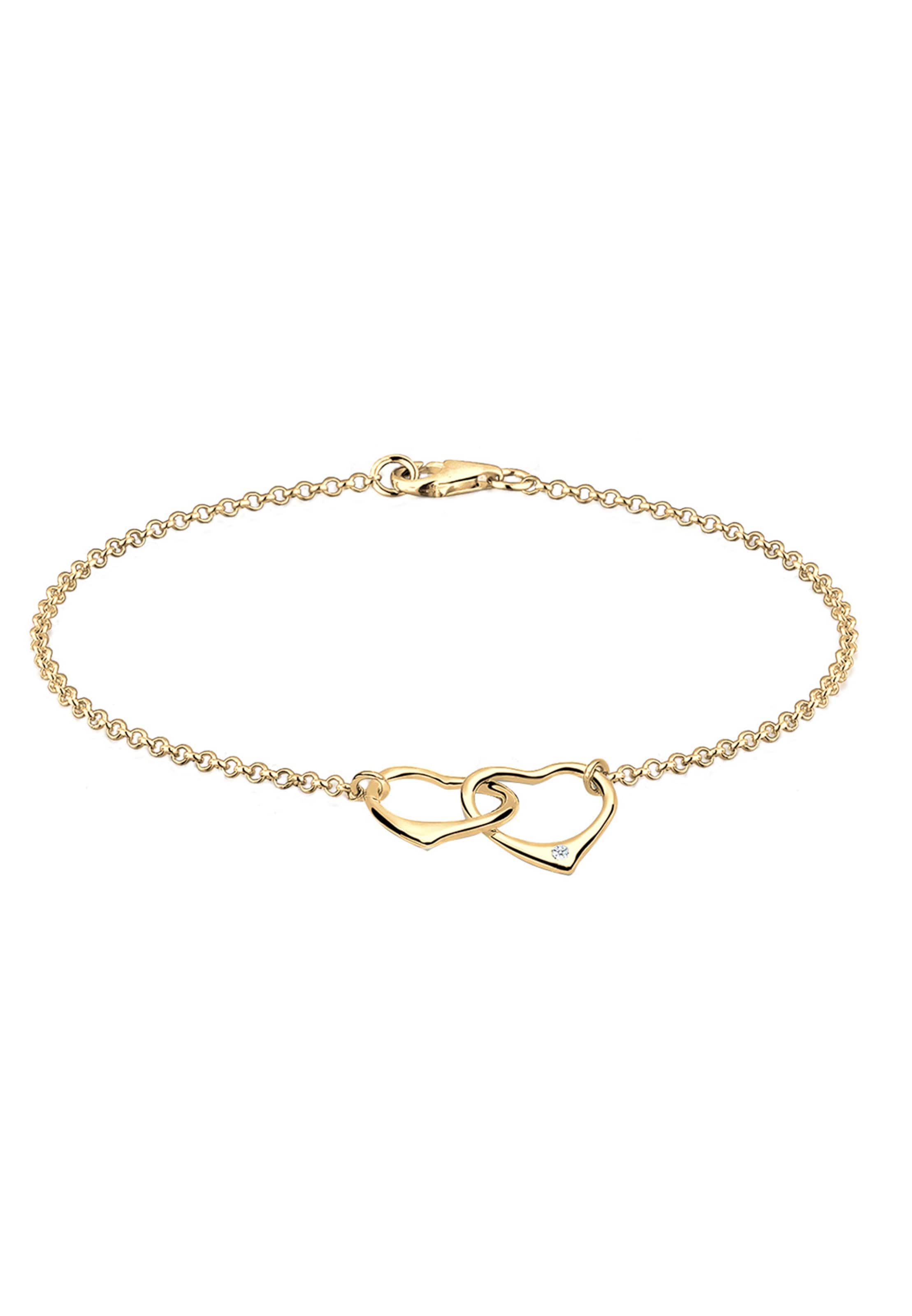 Elli DIAMONDS Bracelet in Gold: front