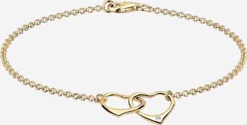 Elli DIAMONDS Bracelet in Gold: front