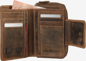 GREENBURRY Wallet 'XI' in Brown