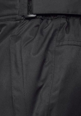 Coupe slim Pantalon outdoor 'SALOPETTE' CMP en noir