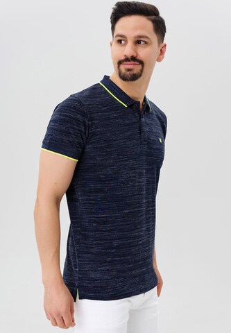INDICODE JEANS Polo ' Mecklenburgh ' in Blau