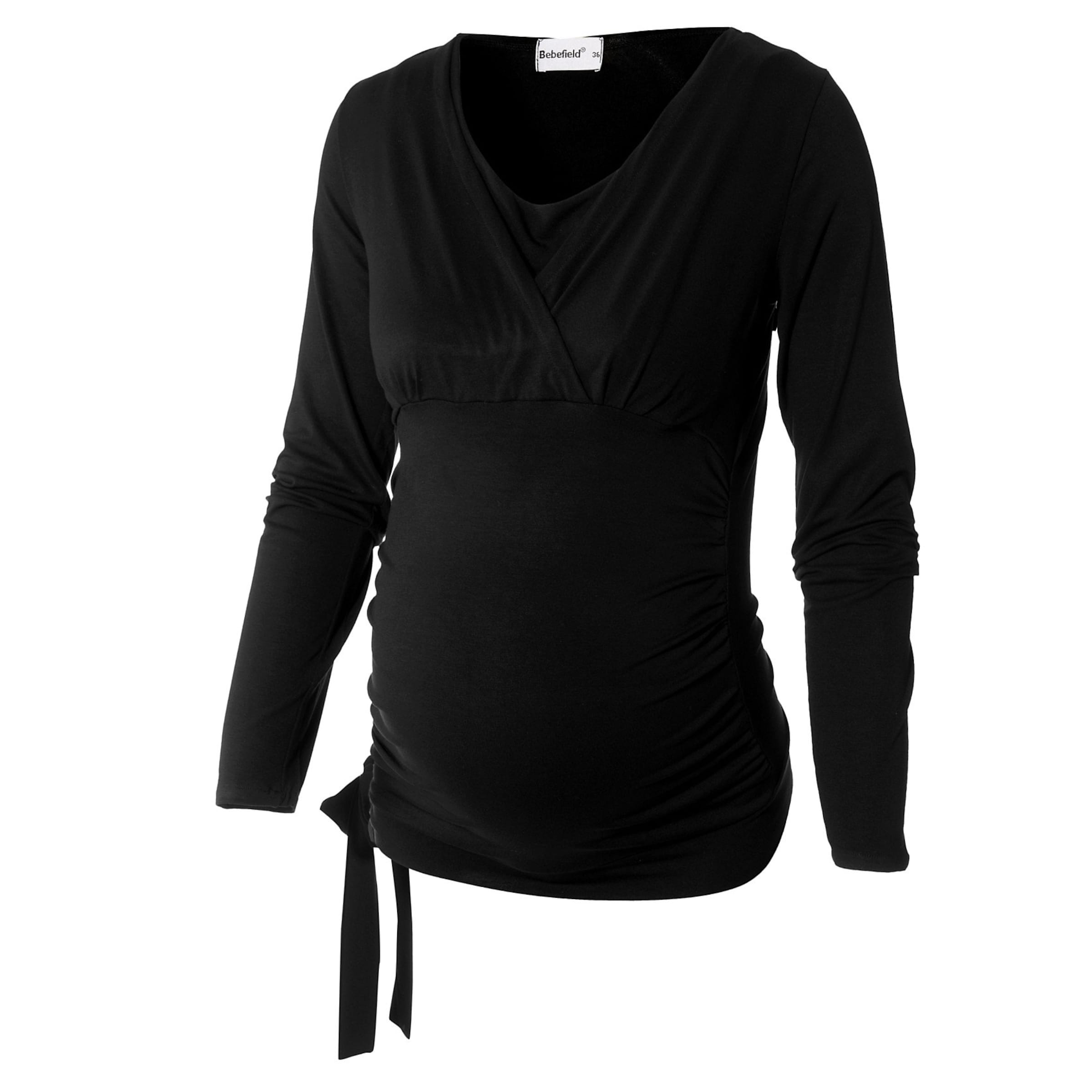 Bebefield - Camisa 'Daphne' em preto: frente