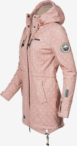 MARIKOO Raincoat 'Zimtzicke' in Pink