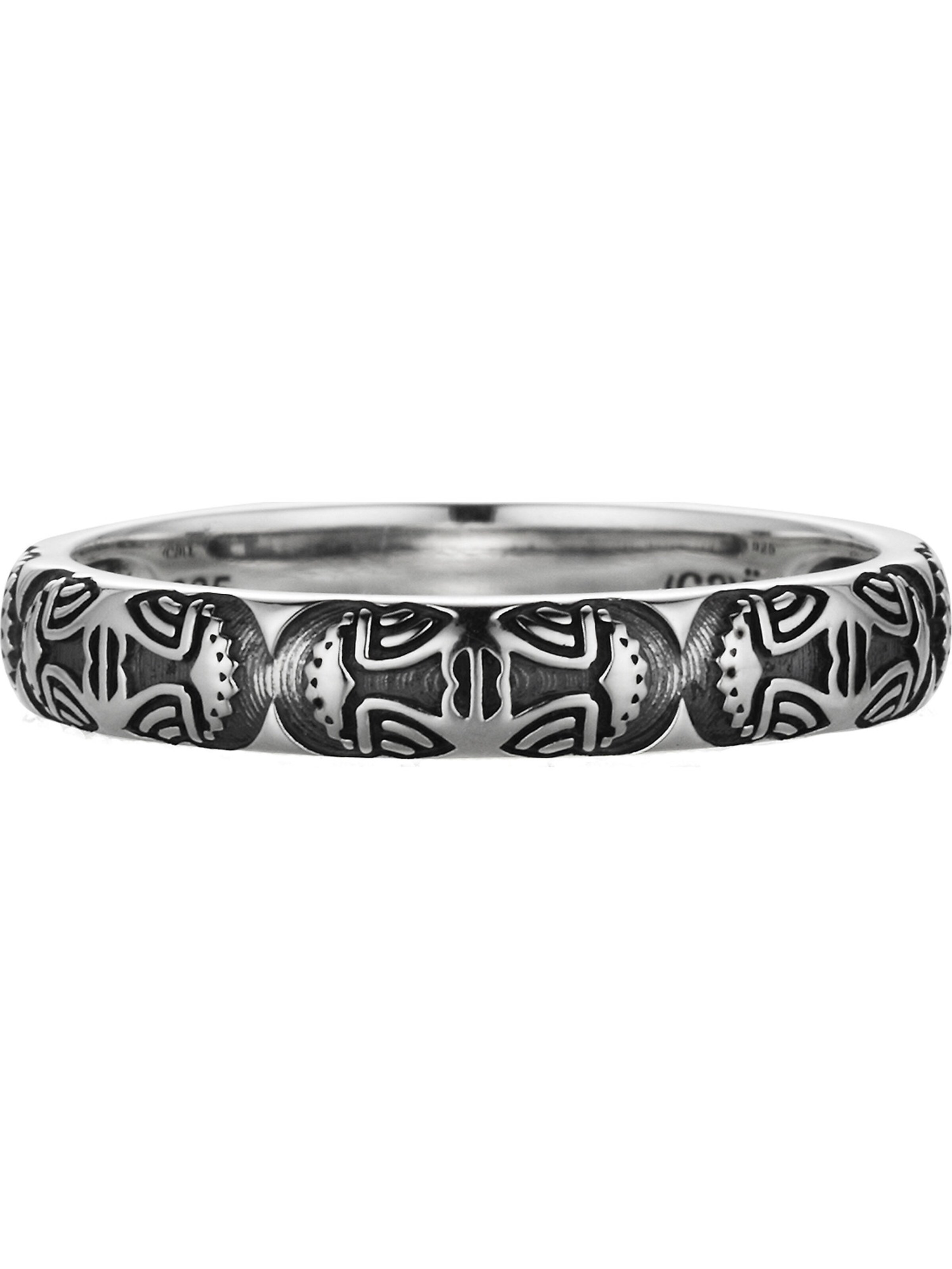 caï Ring in Silber: Vorderseite