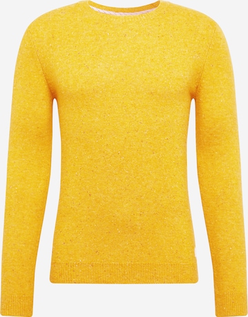 Pull-over TOM TAILOR en jaune : devant