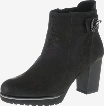 Bottines CAPRICE en noir : devant