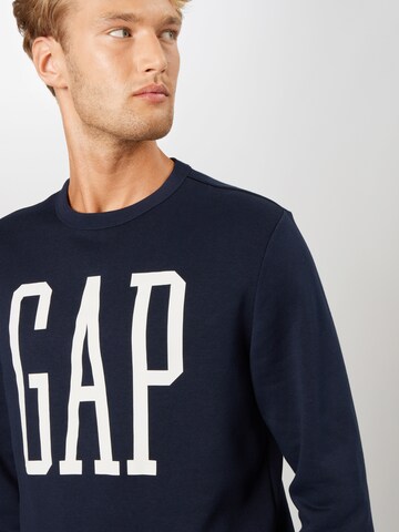 GAP Regular fit Μπλούζα φούτερ σε μπλε