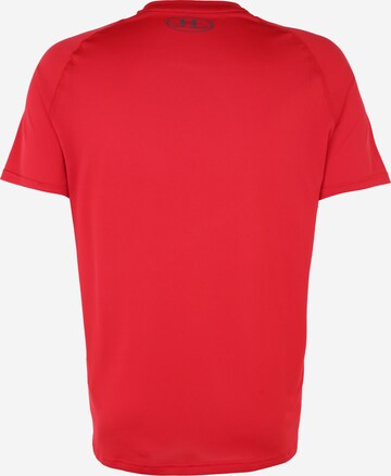 UNDER ARMOUR Sportshirt in Rot: zadná strana