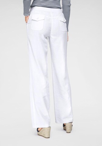 CHEER Loose fit Pants in White