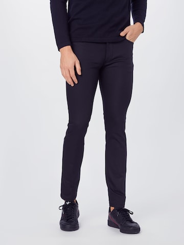 DRYKORN - Skinny Vaquero 'JAZ' en negro: frente