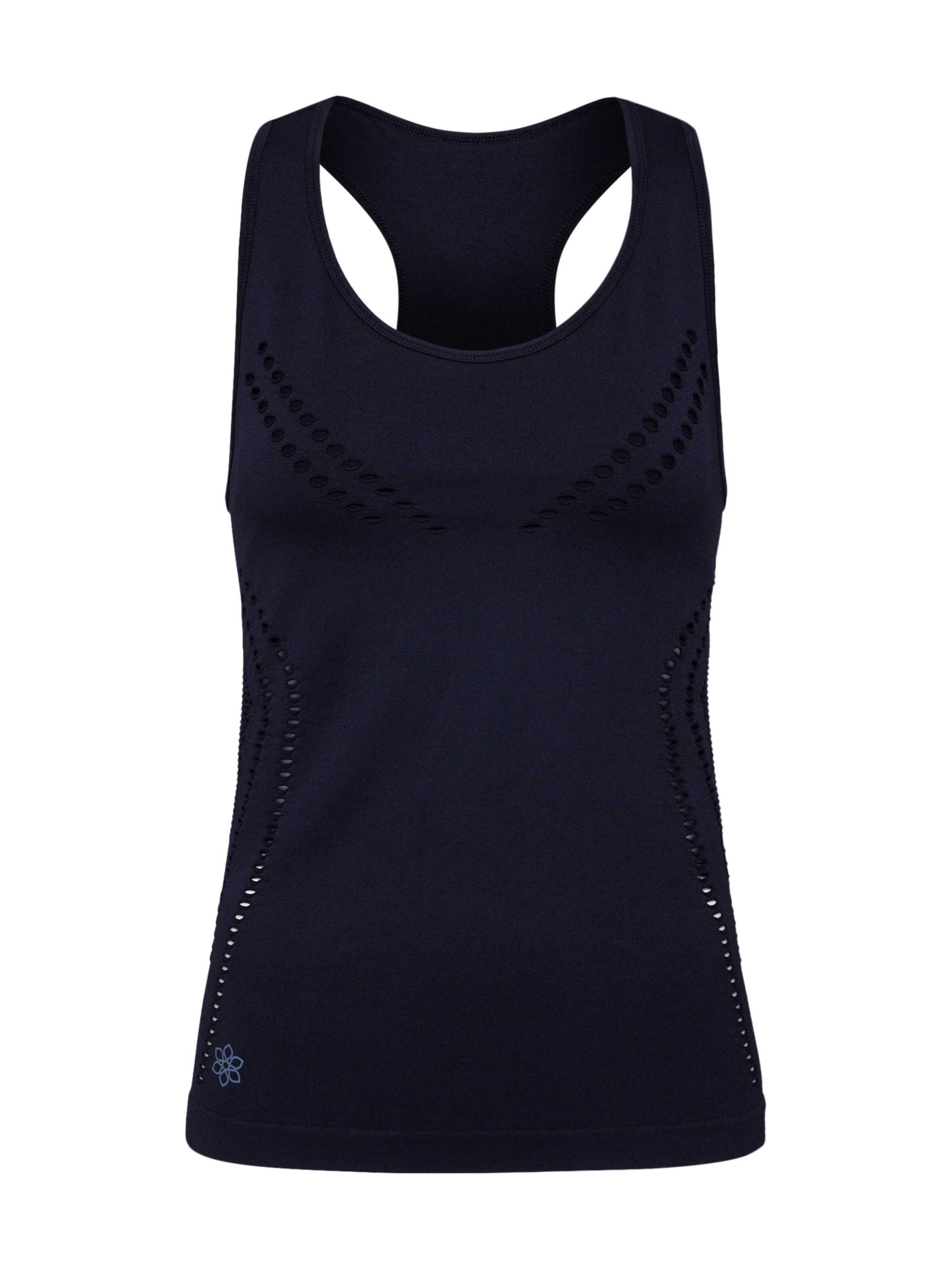 Divine Flower - Sporttop 'Lena Seamless' in de kleur Zwart