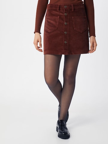 ONLY Skirt in Brown: front