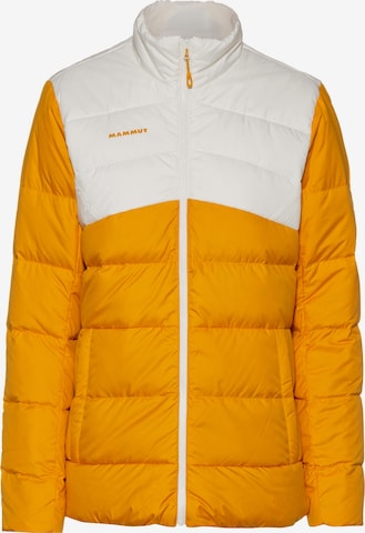 MAMMUT Kültéri kabátok 'Whitehorn' - sárga: elől