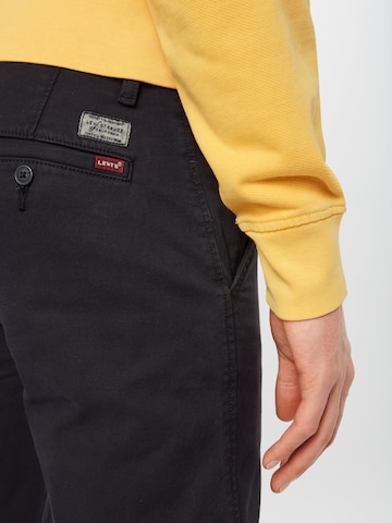 LEVI'S ®Slimfit Chino hlače 'XX Chino Slim II' - crna boja