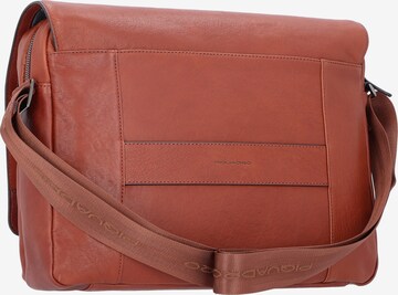 Piquadro Crossbody Bag 'Black Square' in Orange