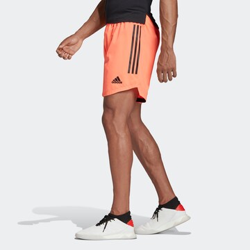 ADIDAS SPORTSWEAR Regular Workout Pants 'Condivo 20' in Orange