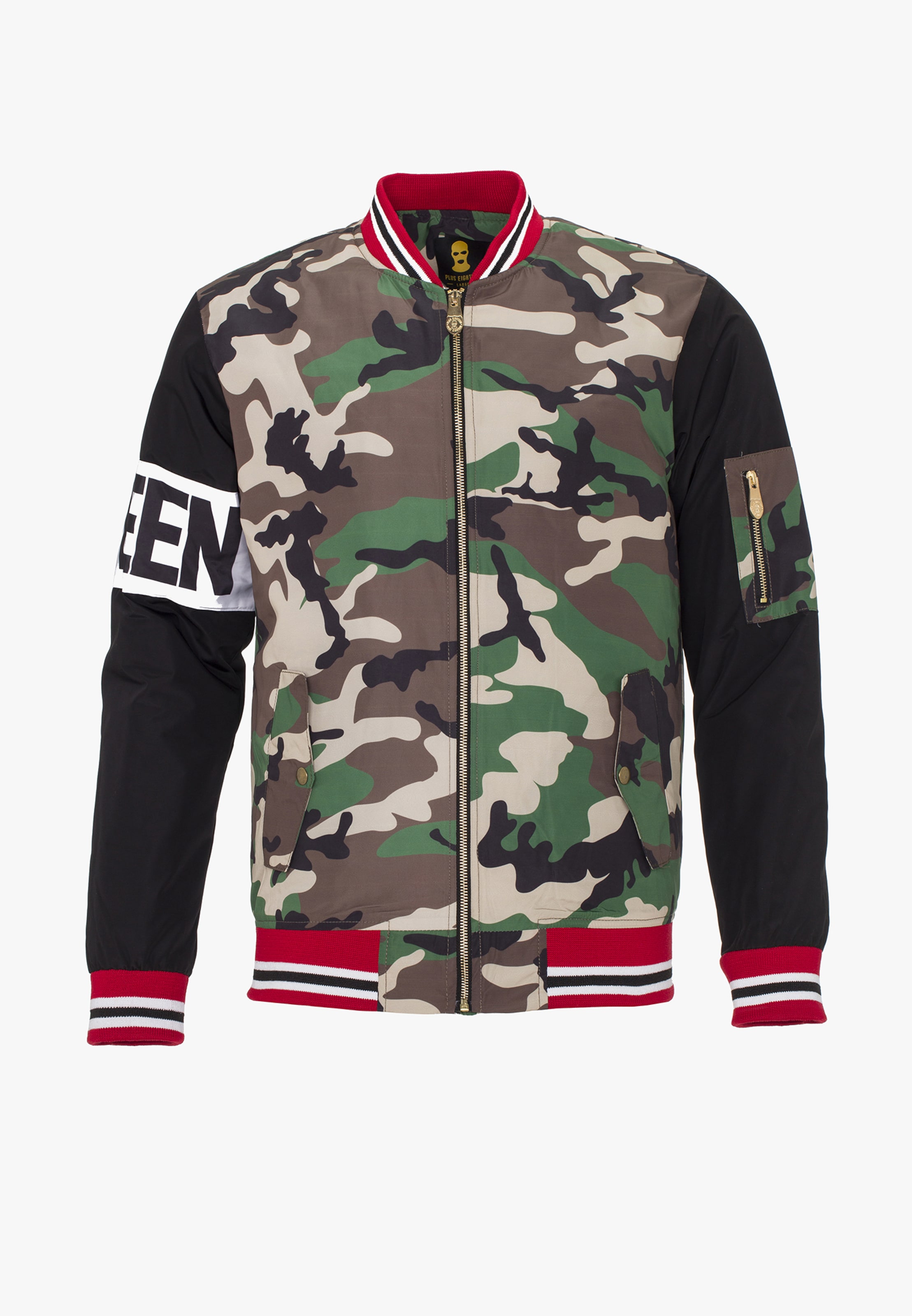 PLUS EIGHTEEN - Tussenjas in de kleur Gemengde kleuren