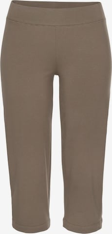 H.I.S Regular Pants in Green: front