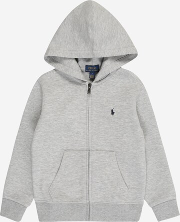 Polo Ralph Lauren Regular fit Sweat jacket in Grey: front