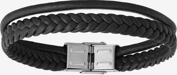 XENOX Lederarmband in Schwarz: predná strana