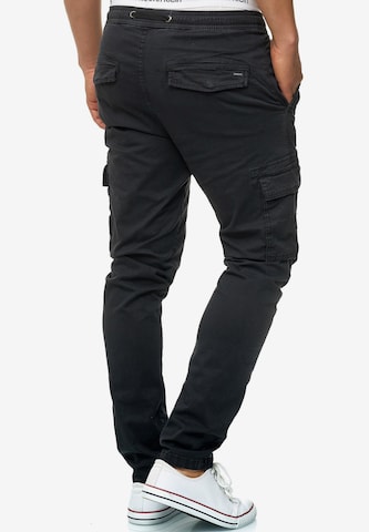 Regular Pantaloni cu buzunare 'Broadwick' de la INDICODE JEANS pe negru