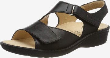 Ganter Sandals in Black: front