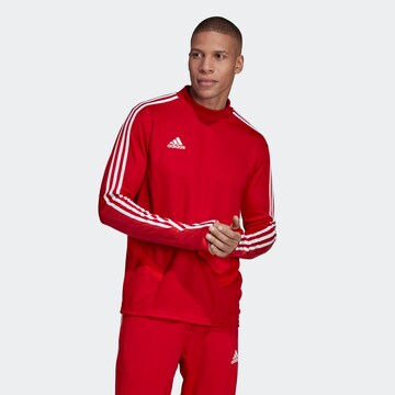 T-Shirt fonctionnel ADIDAS SPORTSWEAR en rouge : devant