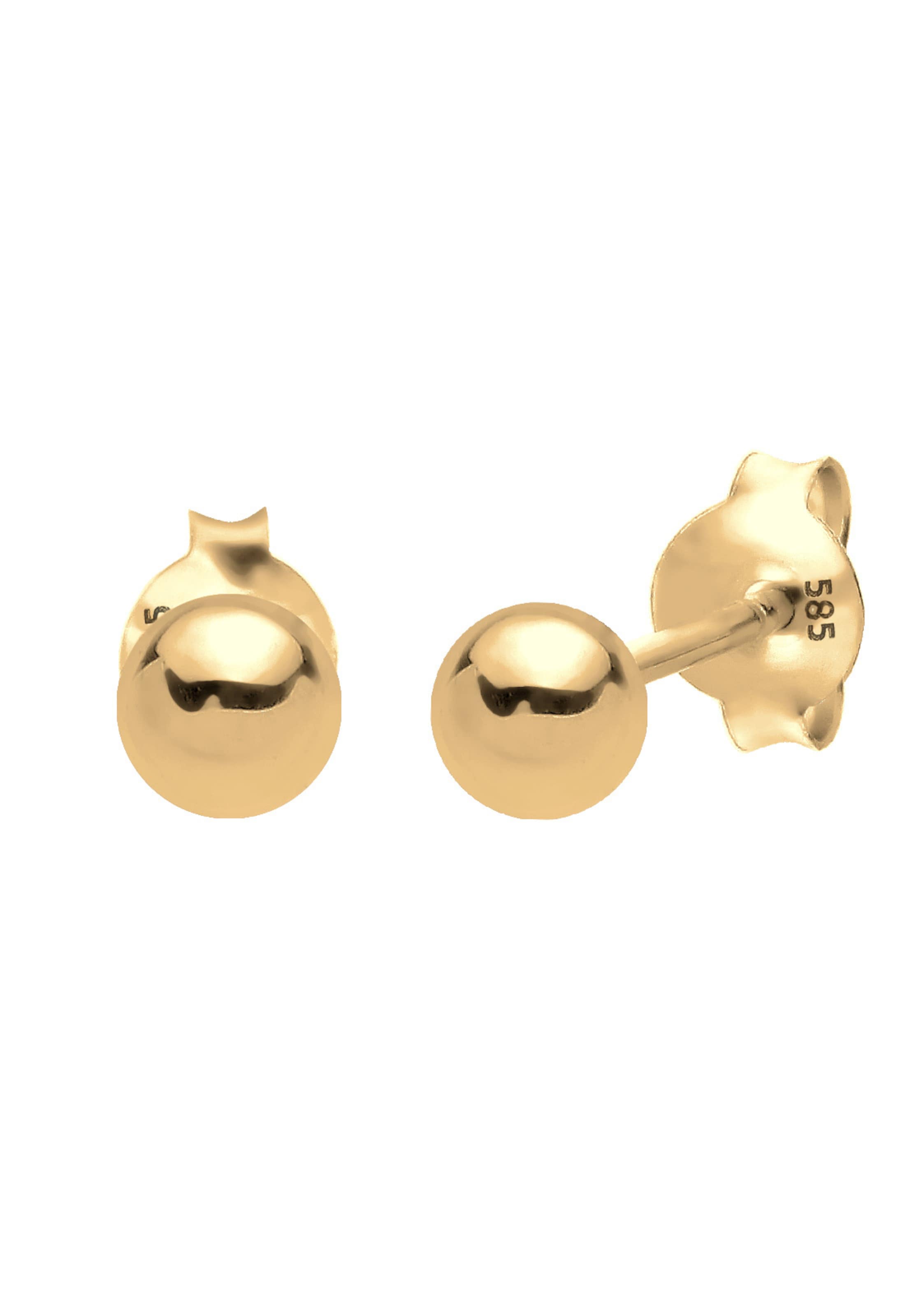 ELLI PREMIUM Earrings in Gold: front