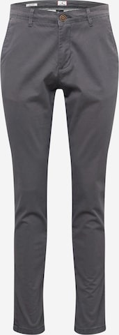 JACK & JONES Slim fit Chino Pants 'Marco Bowie' in Grey: front