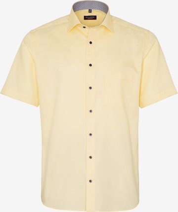 ETERNA Regular fit Button Up Shirt in Yellow: front